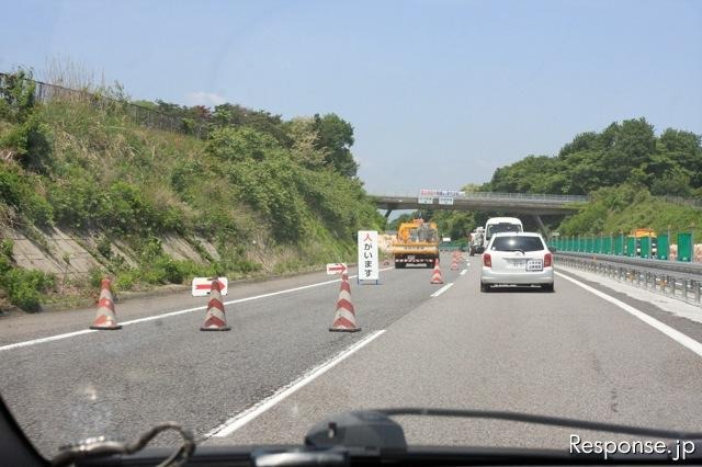 東北自動車道（6月上旬）