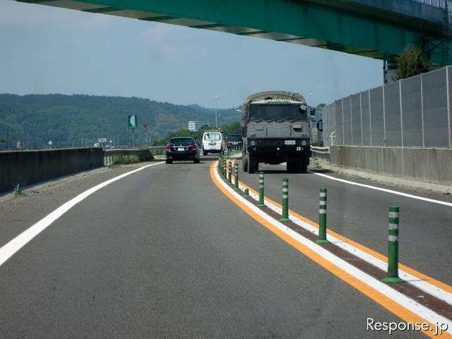 東北自動車道（6月上旬）