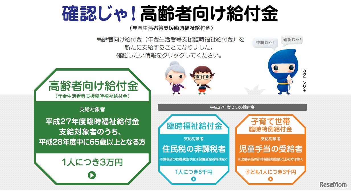 臨時福祉給付金