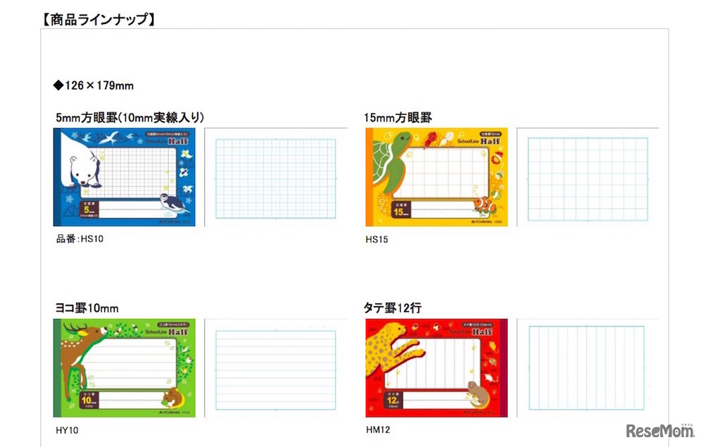 発売ラインアップ