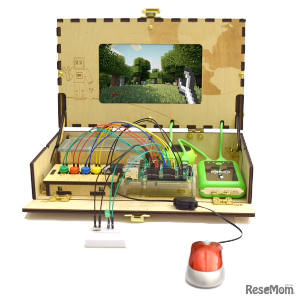 マインクラフト上で再現できるミニチュア電子回路