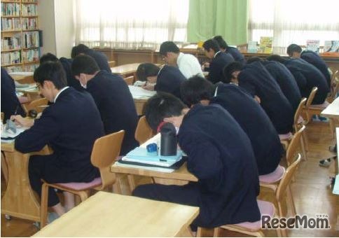 研究協力高校での実証風景