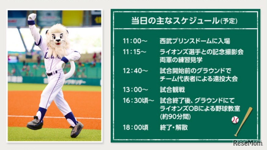 当日のスケジュール