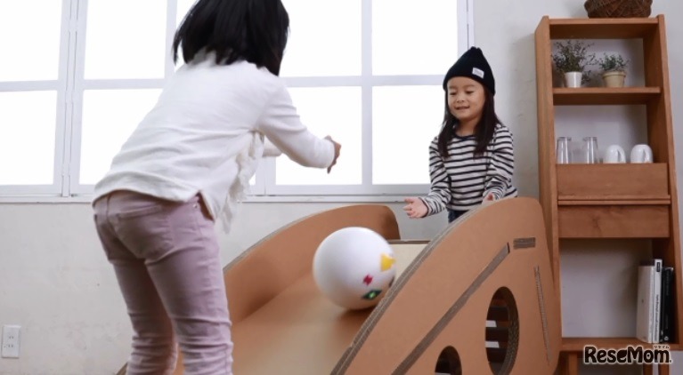 VOLLYで遊ぶようす