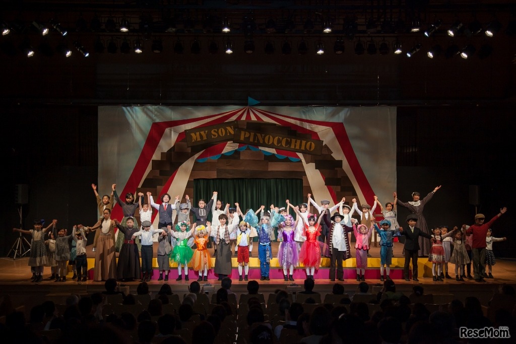 Disney「ピノキオ」Jrミュージカル版公演のようす