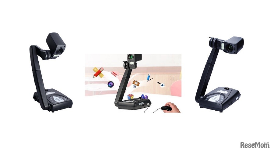 メカニカルアームタイプ実物投影機（書画カメラ）の高性能モデル「M70HD」