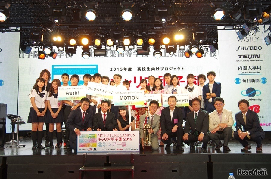 「キャリア甲子園2015」決勝大会のようす