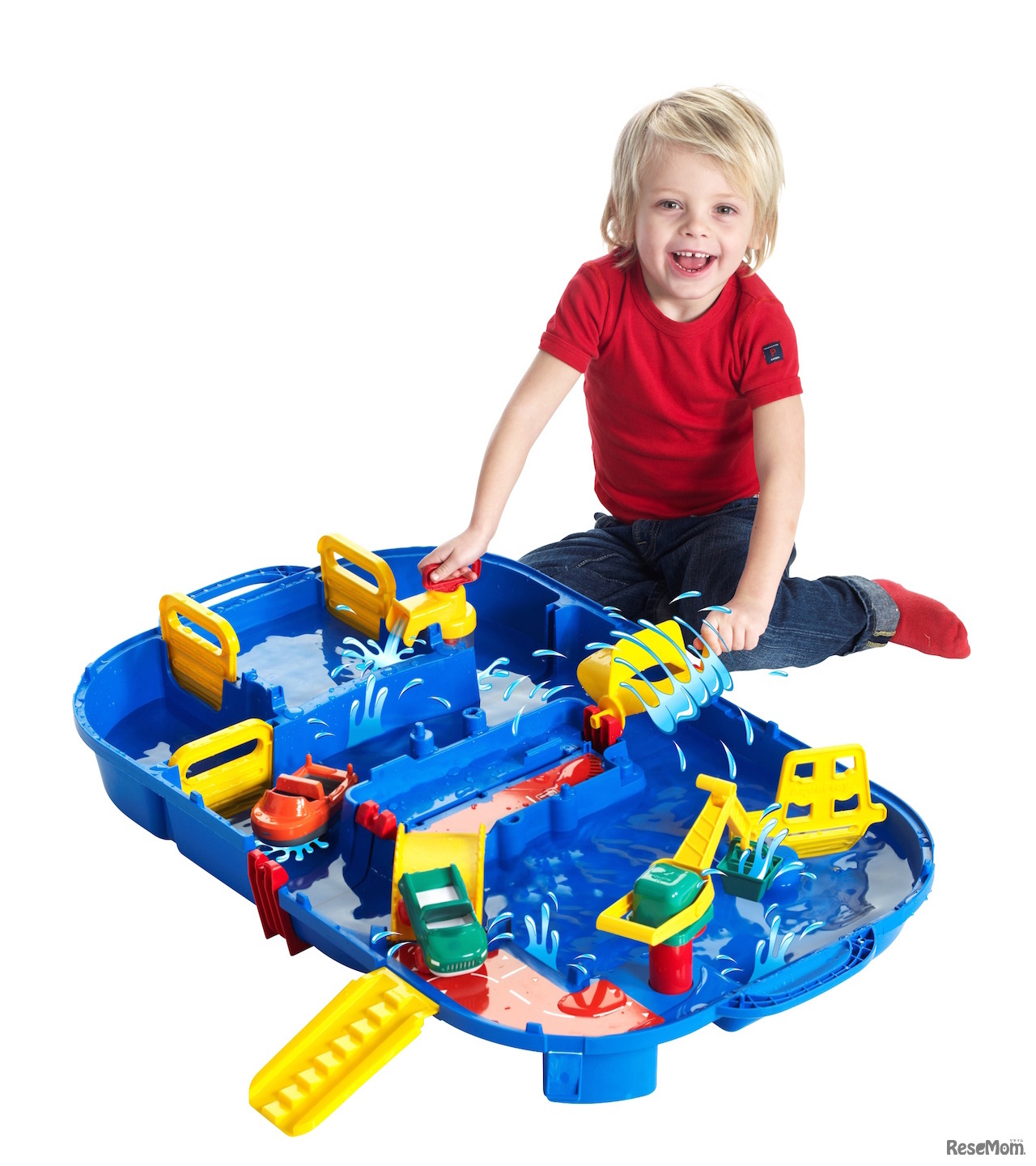 「アクアプレイ」シリーズの既存商品「アクアボックス カナルロック・ハーバー」