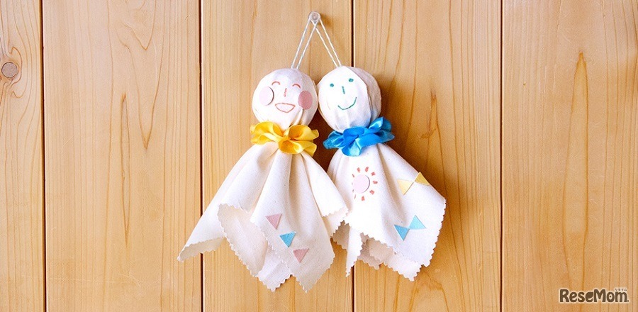 5月のまいにちワークショップ「雨をふきとばせ！てるてるぼうず作り」