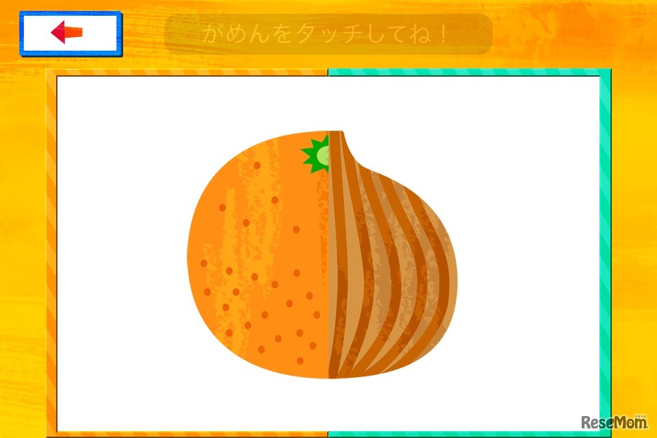 くだものとやさいセット 画面イメージ