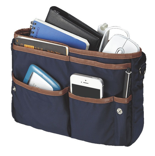 バッグインバッグ「Bizrack」ポケットで小分けにできる