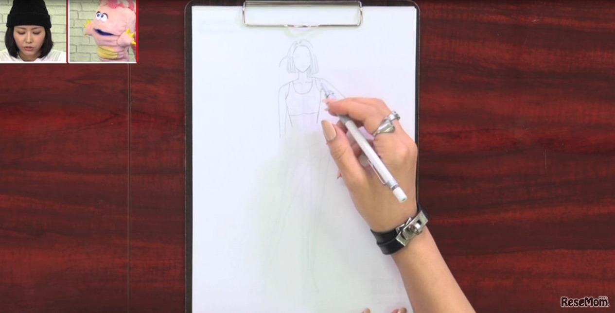 ファッション学習動画イメージ