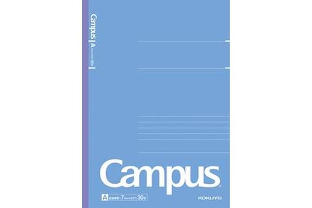 限定柄キャンパスノート＜ブライトカラー＞