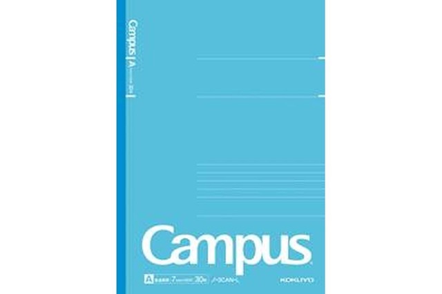 限定柄キャンパスノート＜ブライトカラー＞