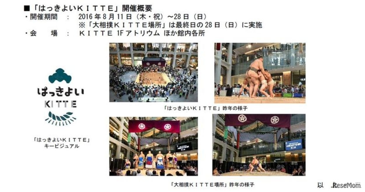 はっきよいKITTE・開催概要