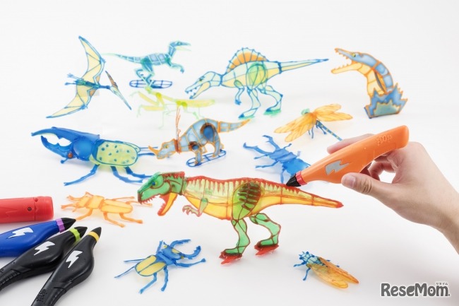 3Dドリームアーツペン恐竜＆昆虫セット