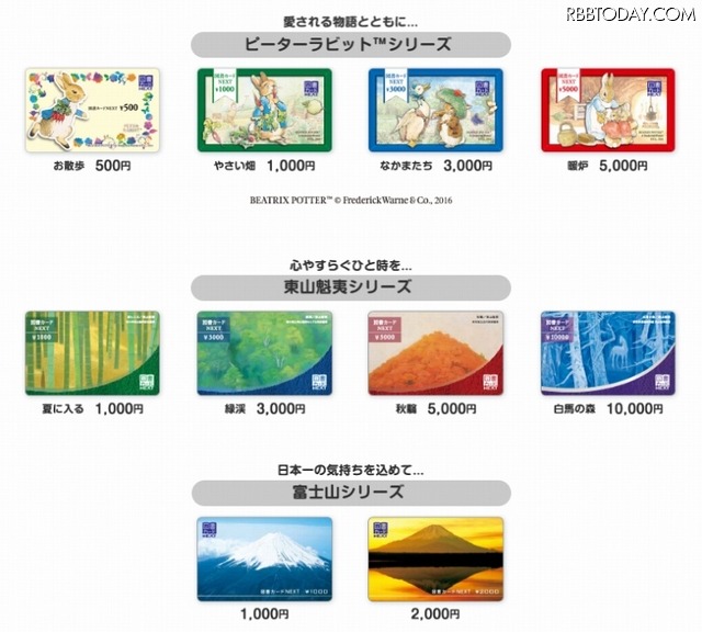 図書カードNEXTの券面