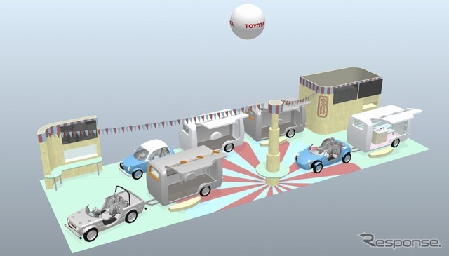 トヨタブース（イメージ）