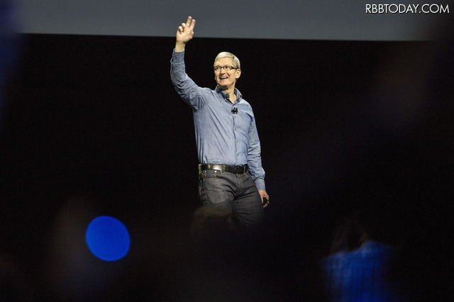 ティム・クックCEO （c）Getty Images