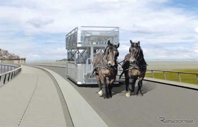 馬車「ラ・マランゴット」（予想図）