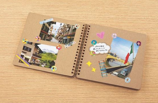 スクラップブッキングにも大活躍