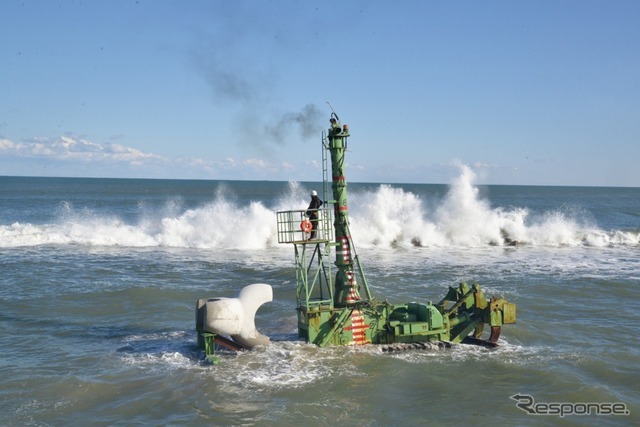 水陸両用ブルドーザー