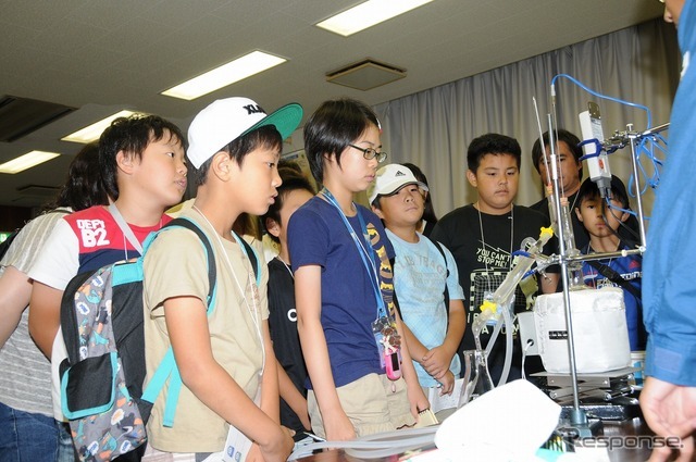 蒸留実験（鹿島製油所）