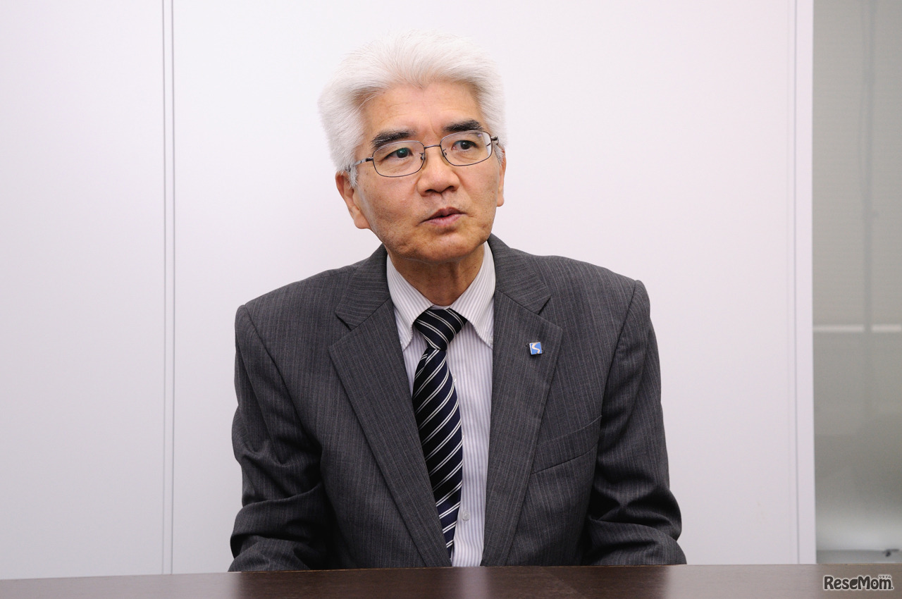 俊英館参事で、入試情報を担当する杉浦豊氏（撮影：稲葉九）