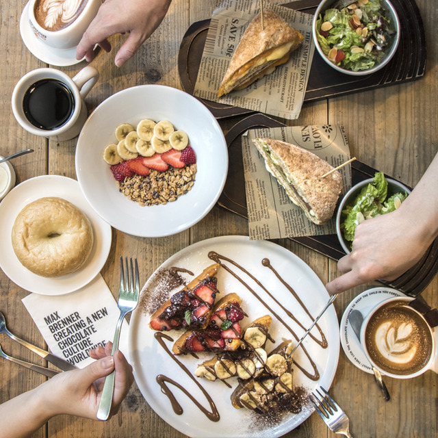 マックス ブレナー チョコレート バーで「マックスブランチメニュー」5種を提供