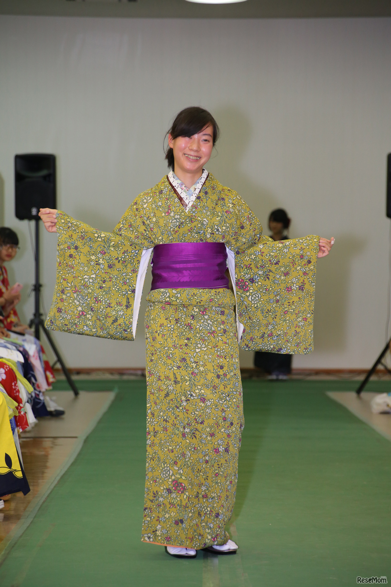 昭和前期の着物（撮影：市原達也）