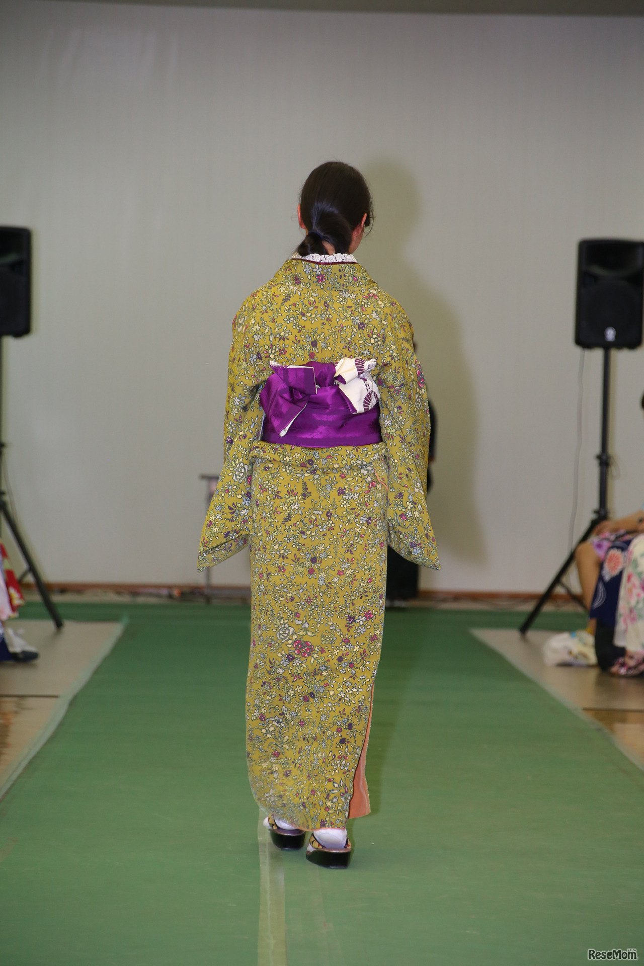 昭和前期の着物（撮影：市原達也）