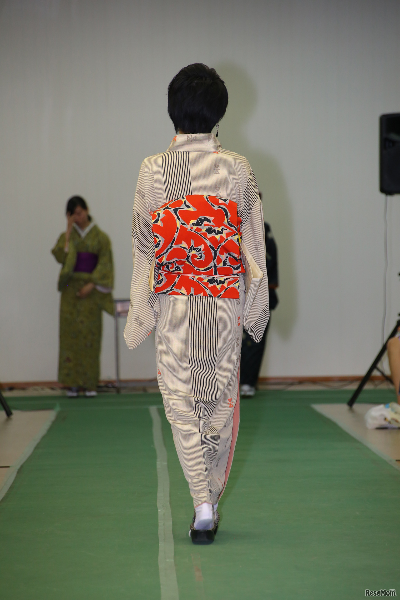 昭和前期の着物（撮影：市原達也）