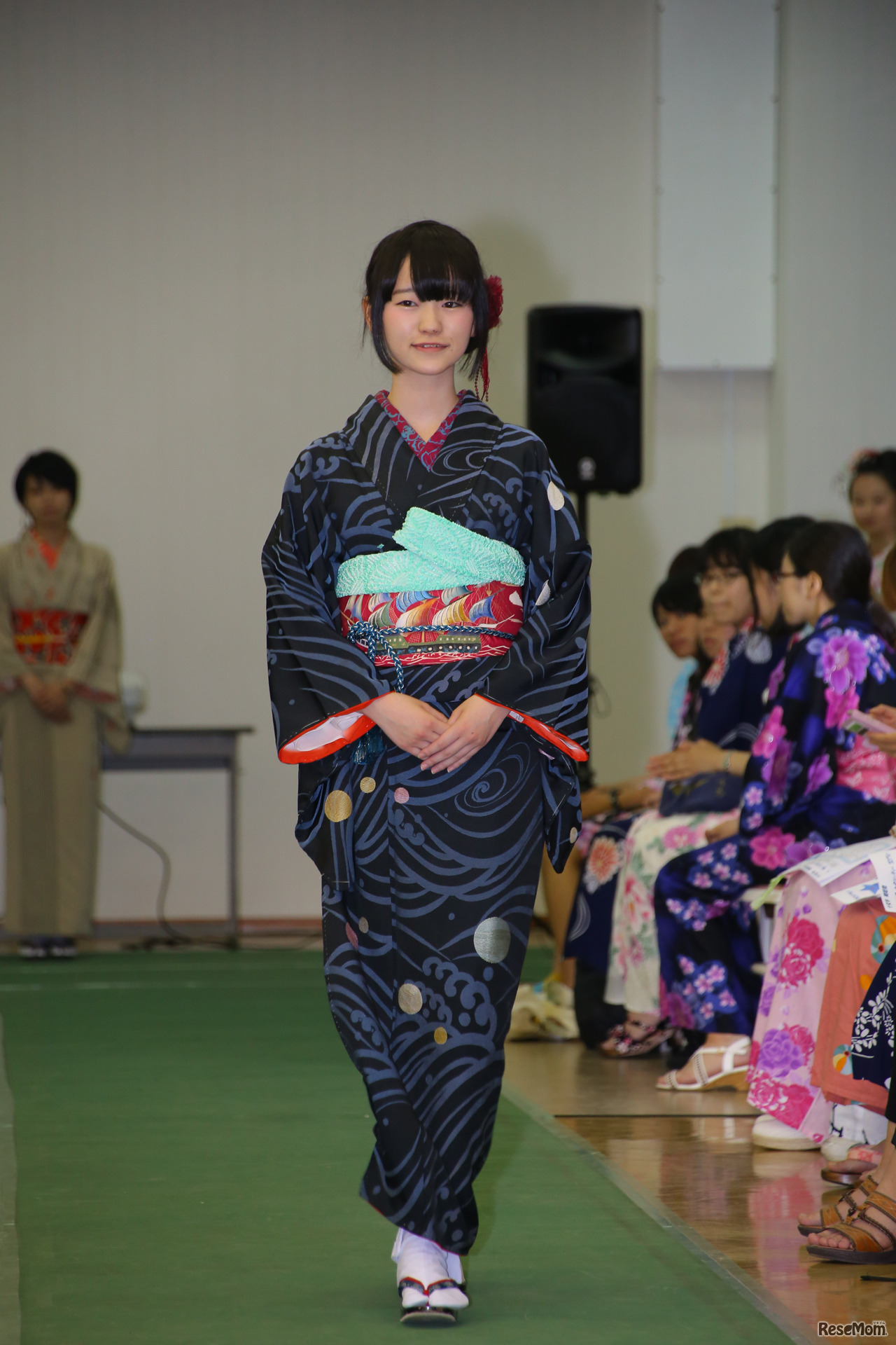 昭和前期の着物（撮影：市原達也）