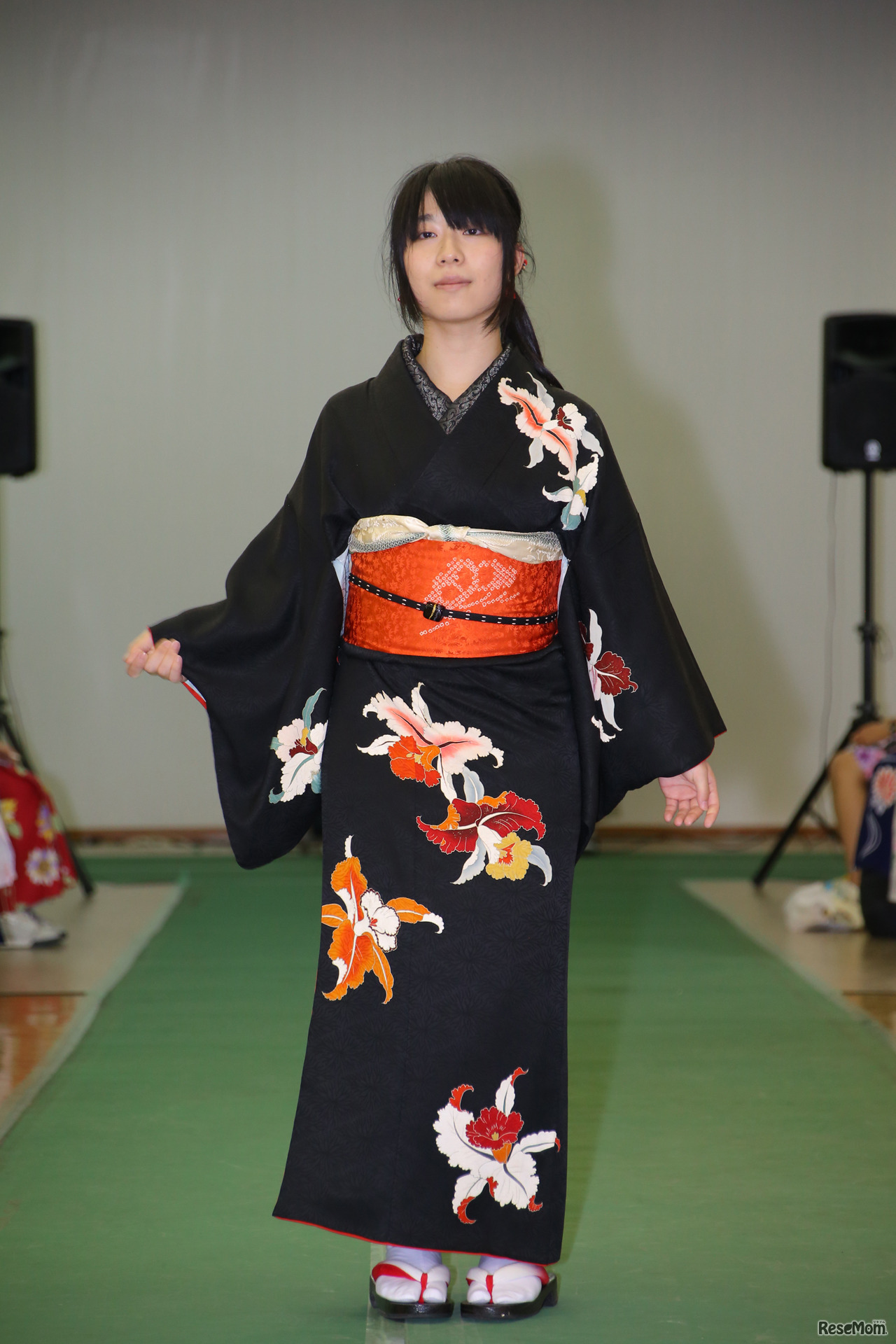 昭和後期の着物（撮影：市原達也）