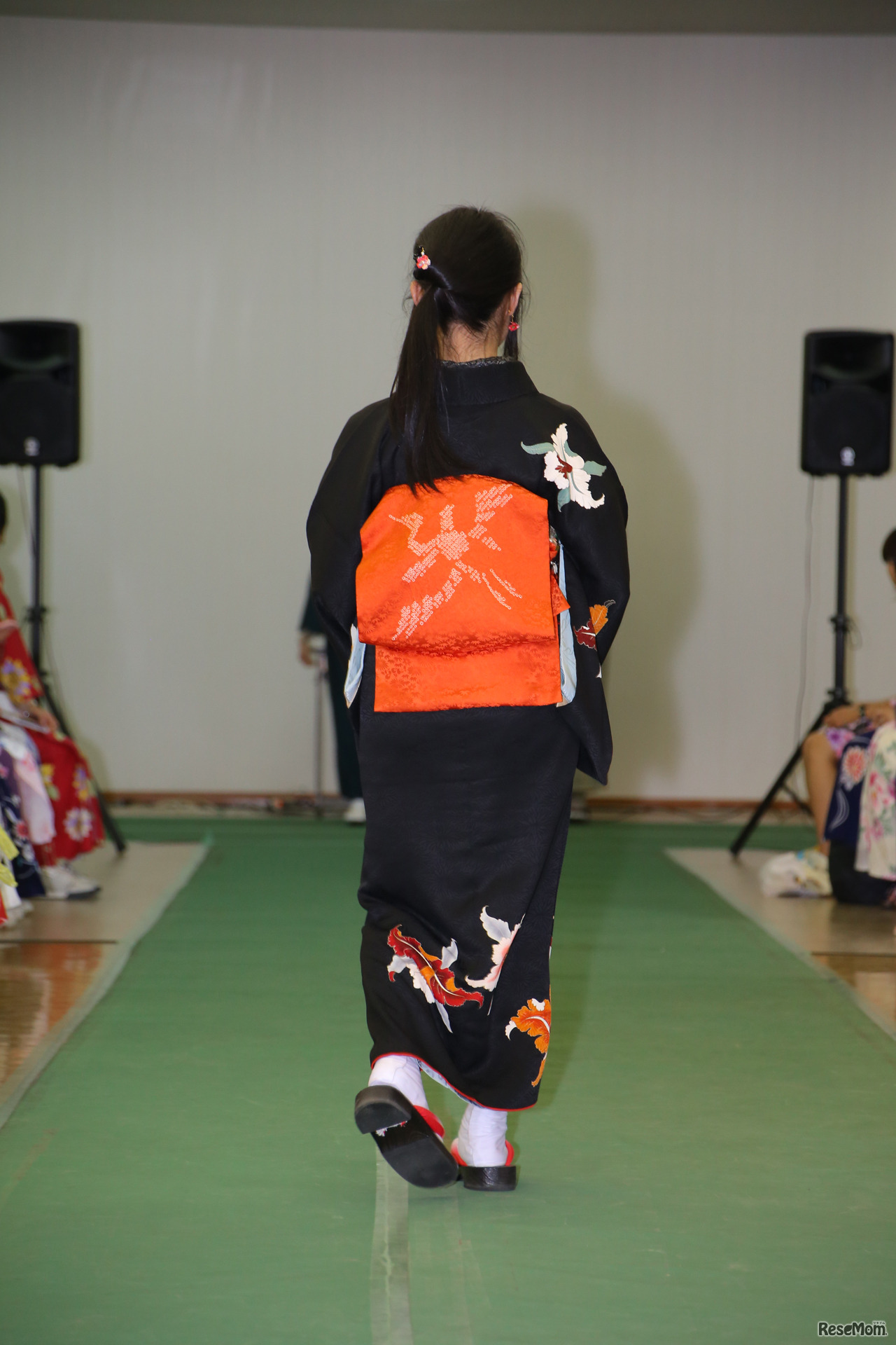 昭和後期の着物（撮影：市原達也）