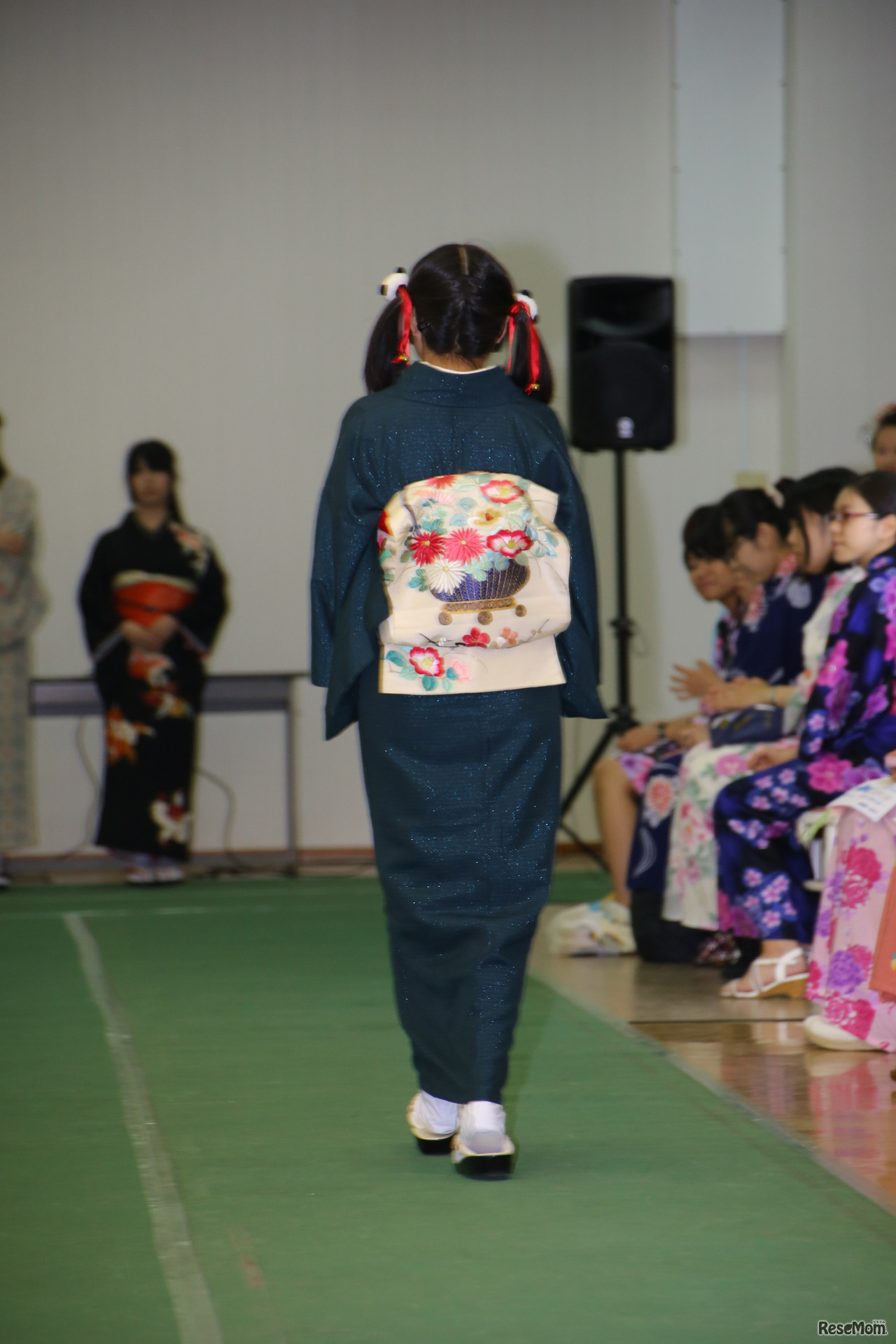 昭和後期の着物（撮影：市原達也）