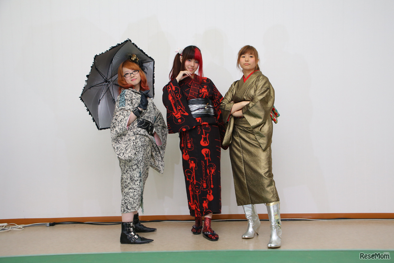 未来の着物（撮影：市原達也）