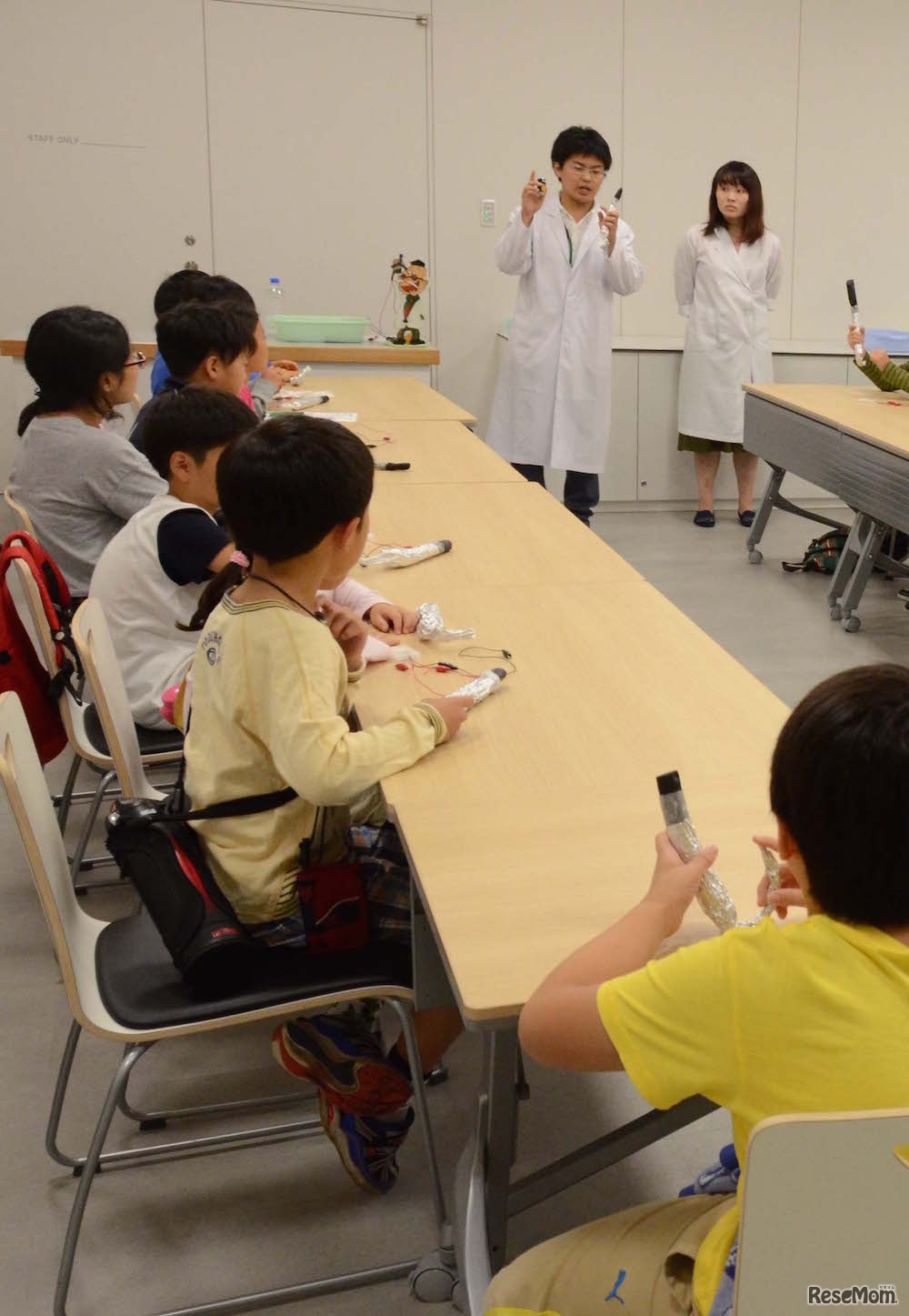 「体験コーナー」開催時のようす