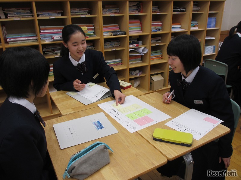 秋田での授業風景