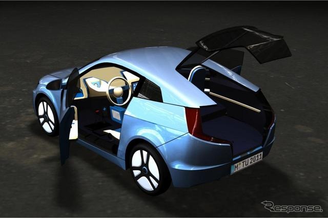 ミュンヘン工科大学のEVコンセプト、MUTE