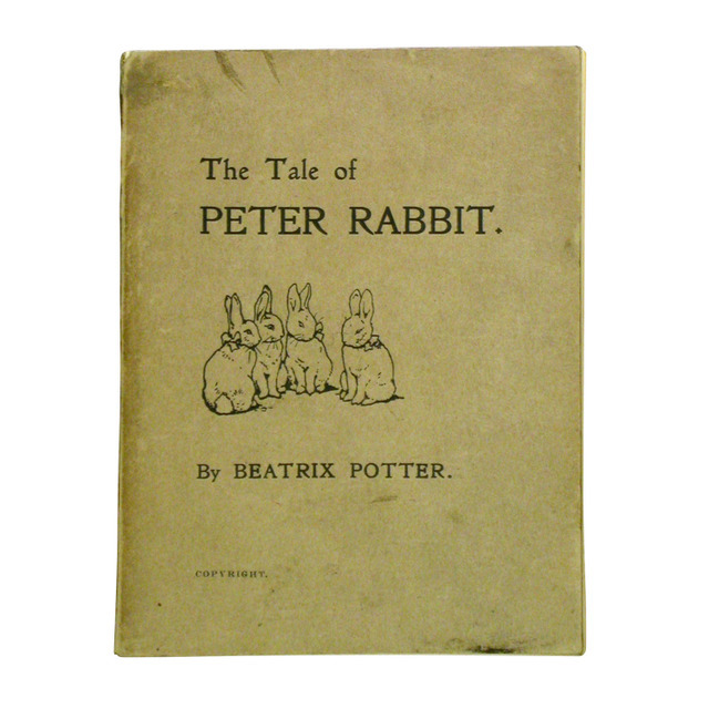 ビアトリクス・ポター　《私家版『ピーターラビットのおはなし』》英国ナショナル・トラスト所蔵
