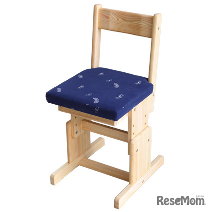 2本脚チェア fabric(ファブリック)　カラー「ネイビー」