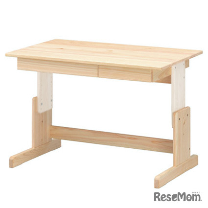 2本脚デスク　カラーパネル「ゆき 」