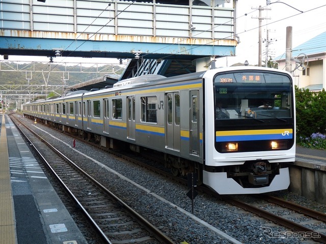 JR千葉支社は「サンキュー・ちばフリーパス」を期間限定で発売。写真の外房線など千葉県内の鉄道路線を自由に乗り降りできる。