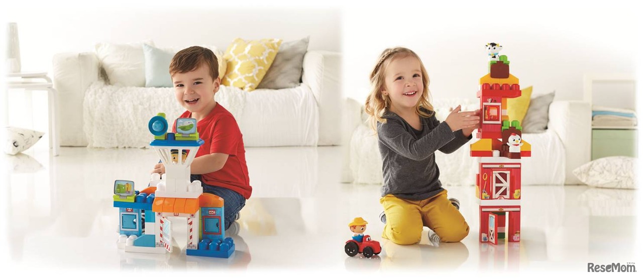 1才からのメガブロック　スカイエアポート／なかよしファームハウス