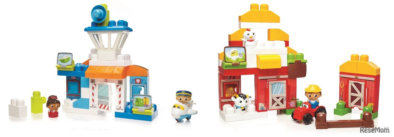 1才からのメガブロック　スカイエアポート／なかよしファームハウス