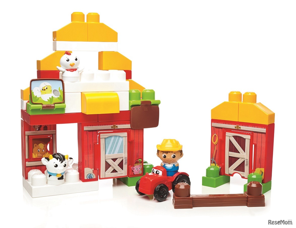 1才からのメガブロック　なかよしファームハウス