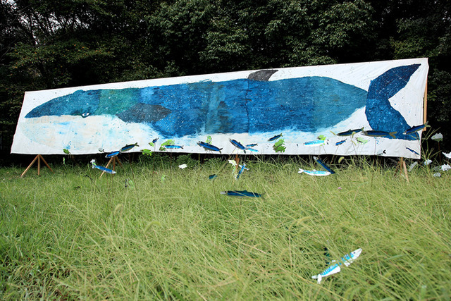 ミロコマチコ《ナガスクジラ》2010