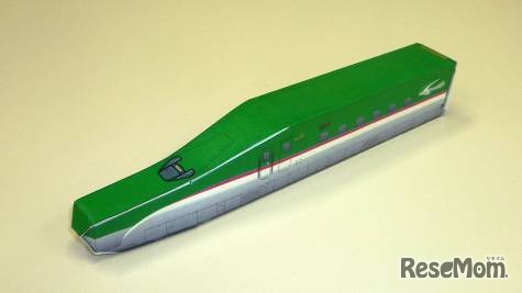 はやぶさペーパークラフト完成イメージ