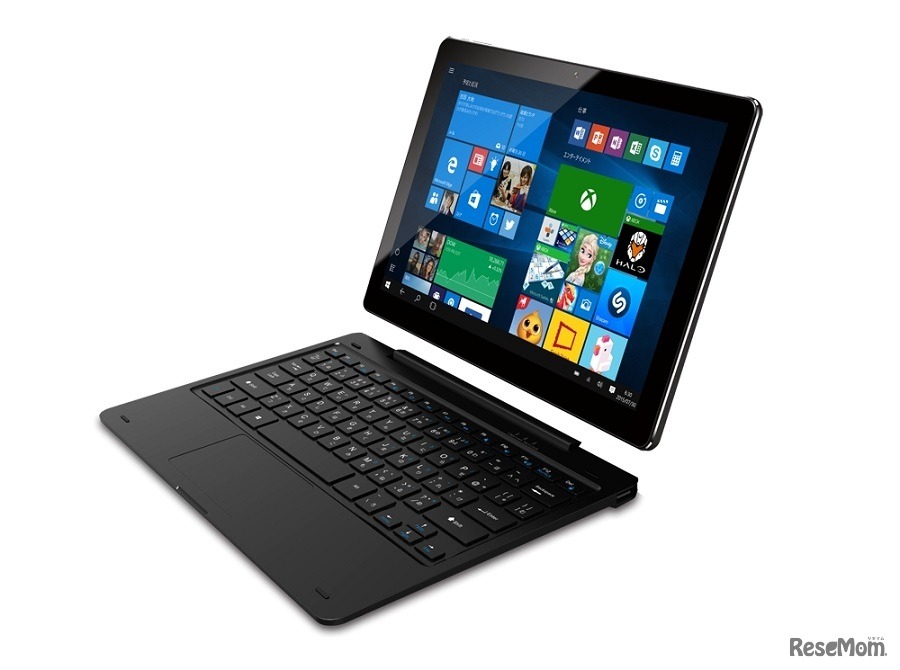 キーボードは着脱可能